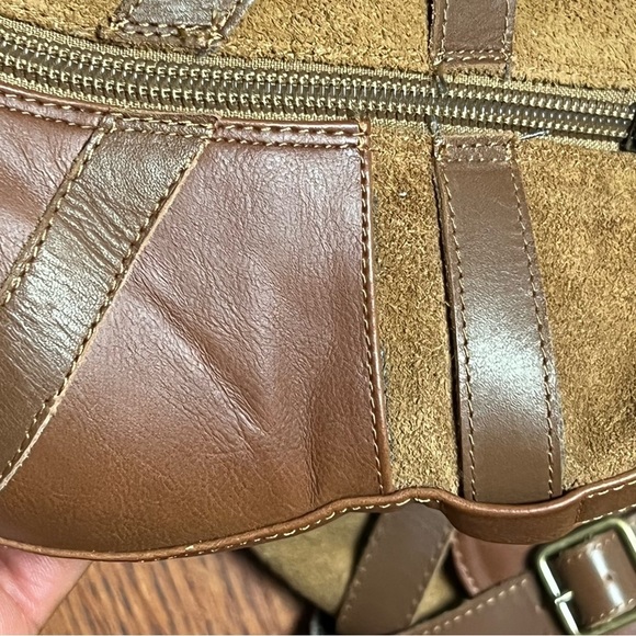 Ann Taylor Loft brown suede leather boots shoes size 6M - Picture 4 of 11